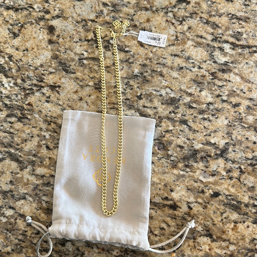 NWT Kendra Scott gold chain